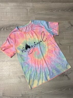 Disney Castle 🏰 "Magical" Tie-Dye T-Shirt